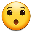 Hushed Face Emoji, Samsung style