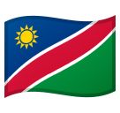 Flag: Namibia Emoji, Microsoft style