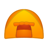 Tent Emoji, Google style