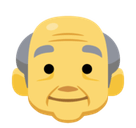 Old Man Emoji, Facebook style