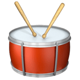 Drum Emoji, Apple style