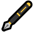Fountain Pen Emoji, Microsoft style