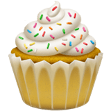 Cupcake Emoji, Apple style