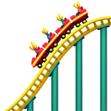 Roller Coaster Emoji, Apple style