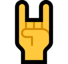 Rock Emoji, Microsoft style