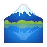 Mount Fuji Emoji, Google style