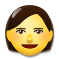 Woman Emoji, LG style