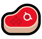 Cut of Meat Emoji, Microsoft style