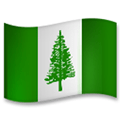 Flag: Norfolk Island Emoji, LG style