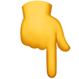 Hand Sign Emoji Index Finger Pointing Device Hand Emoji Transparent