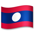 Flag: Laos Emoji, LG style