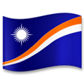 Flag: Marshall Islands Emoji, LG style