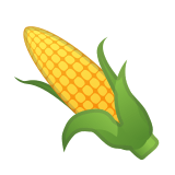 Ear of Corn Emoji, Google style