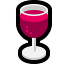 Wine Glass Emoji, Microsoft style