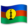 Flag: New Caledonia Emoji, LG style