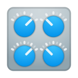 Control Knobs Emoji, Google style
