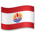 Flag: French Polynesia Emoji, LG style