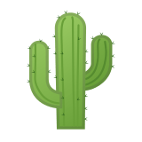 Cactus Emoji, Google style