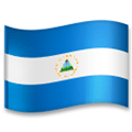 Flag: Nicaragua Emoji, LG style