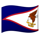 Flag: American Samoa Emoji, Microsoft style