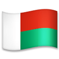Flag: Madagascar Emoji, LG style