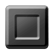 Black Square Button Emoji, Samsung style