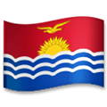 Flag: Kiribati Emoji, LG style