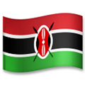 Flag: Kenya Emoji, LG style
