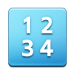 Input Numbers Emoji, Samsung style