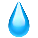 Droplet Emoji, Apple style