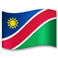 Flag: Namibia Emoji, LG style