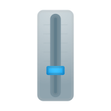 Level Slider Emoji, Google style