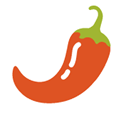 Hot Pepper Emoji, Google style