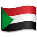 Flag: Sudan Emoji, LG style