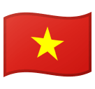 Flag: Vietnam Emoji, Microsoft style