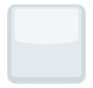 White Large Square Emoji, Facebook style
