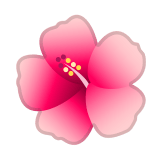 Hibiscus Emoji, Google style