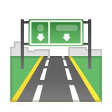 Motorway Emoji, Google style