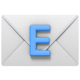 Email Symbol Emoji, Apple style