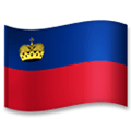 Flag: Liechtenstein Emoji, LG style