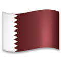 Flag: Qatar Emoji, LG style