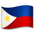 Flag: Philippines Emoji, LG style