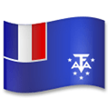 Flag: French Southern Territories Emoji, LG style