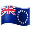 Flag: Cook Islands Emoji, Samsung style