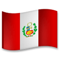 Flag: Peru Emoji, LG style