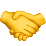 Handshake Emoji, Apple style
