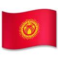 Flag: Kyrgyzstan Emoji, LG style