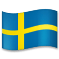 Flag: Sweden Emoji, LG style