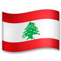 Flag: Lebanon Emoji, LG style