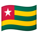 Flag: Togo Emoji, Microsoft style